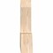 Ekena Millwork Portland Smooth Timber Gable Bracket, Douglas Fir, 36"W x 16"H x 3 1/2"D x 5 1/2"F, 11/12 Pitch GBW036X16X0406POR00SDF - alternate 5